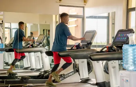 Gym, Gentleman In A Gym